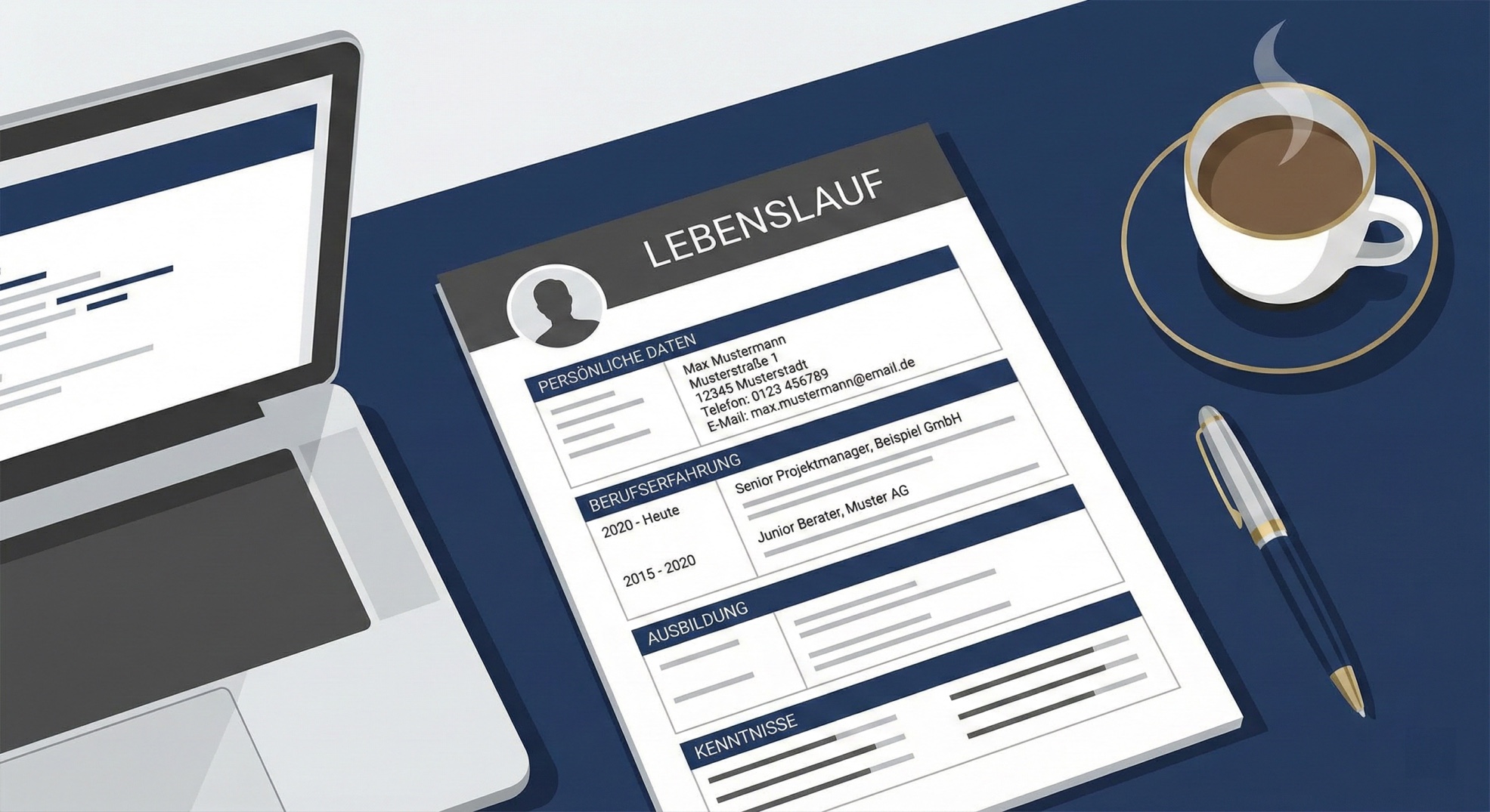 المفردات: السيرة الذاتية الاحترافية