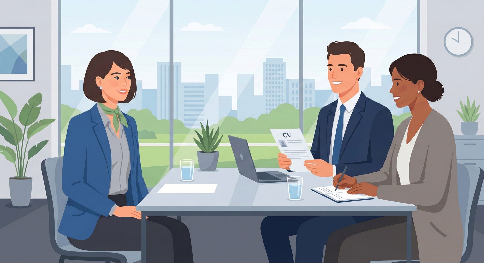 المفردات: مقابلة العمل