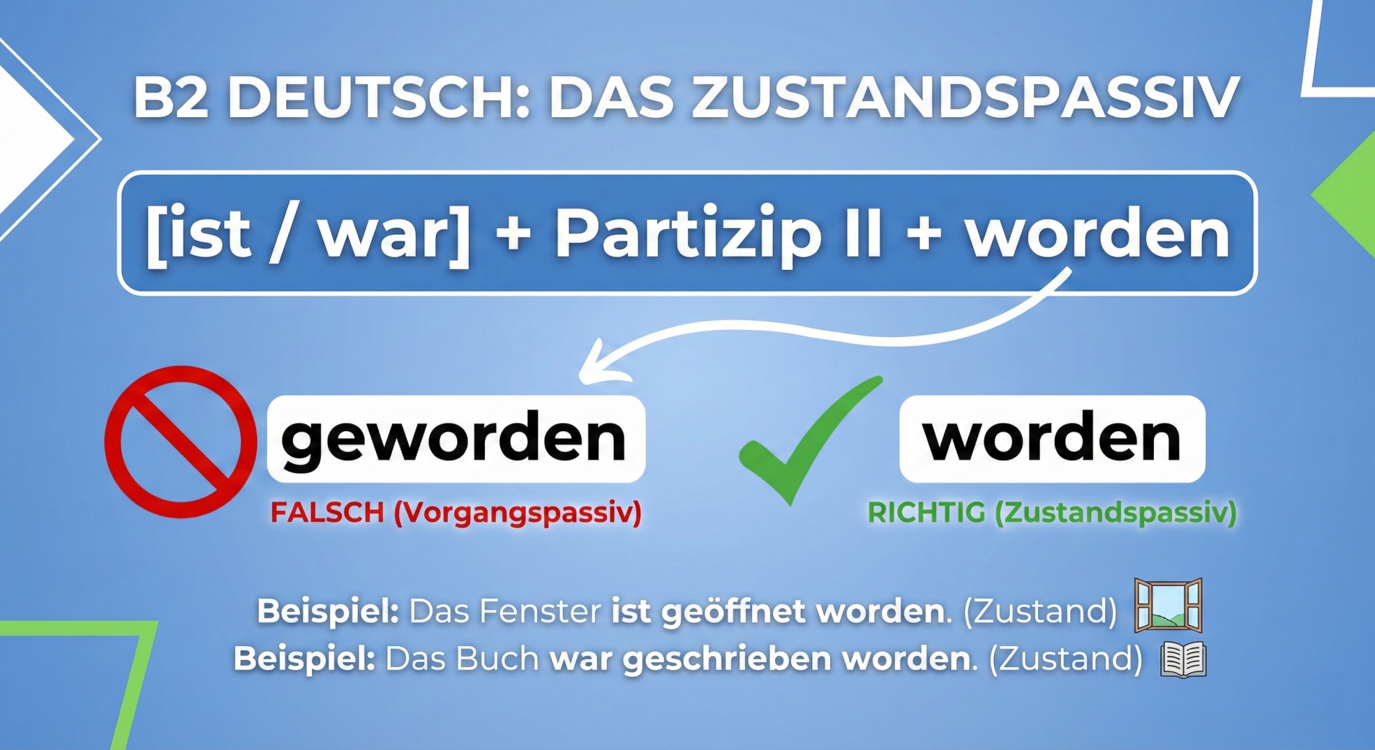 المبني للمجهول للحدث: التام وما قبل التام