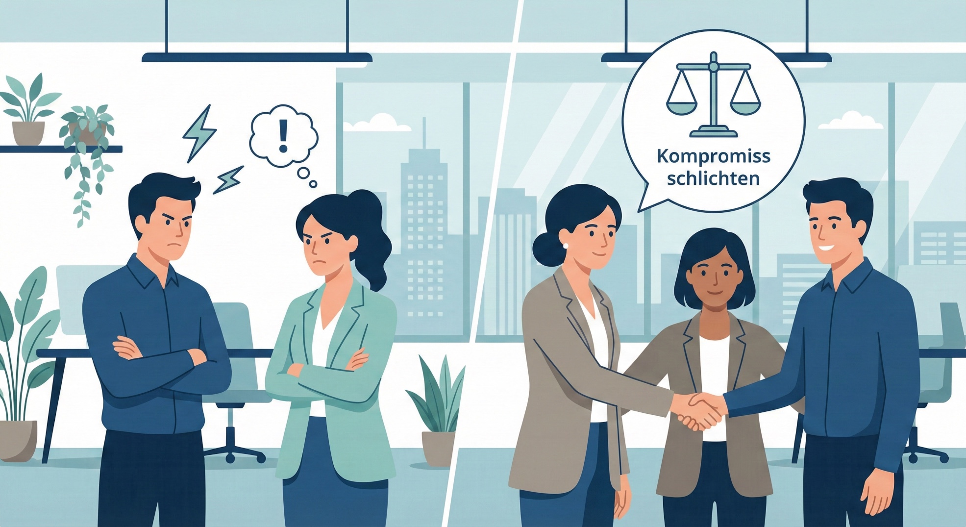 المفردات: النزاعات في مكان العمل